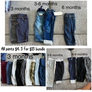 Onesies and jeans looking to do bundles and sets.